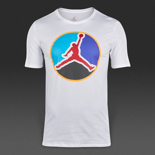 Nike AJ VIII Always Reppin Tee White / Gym Red for Men